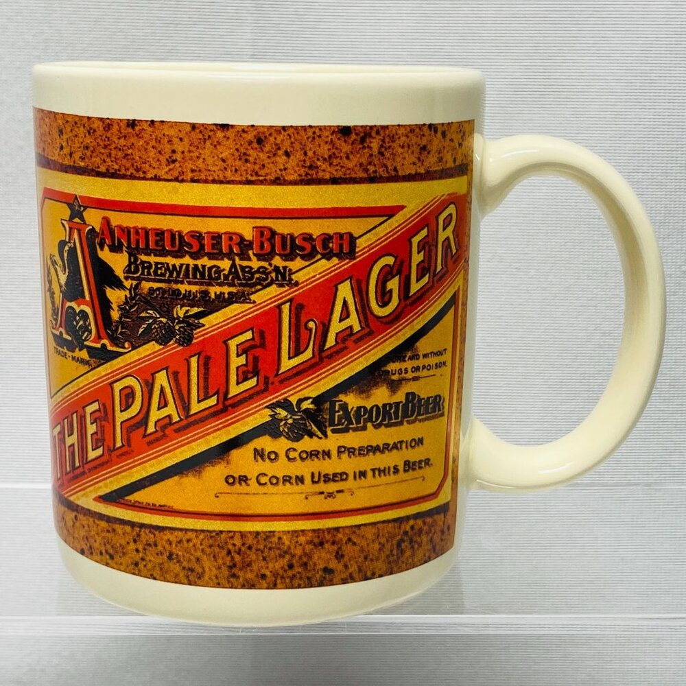 Anheuser-Busch The Pale Lager Ceramic Coffee Mug 12 Oz
